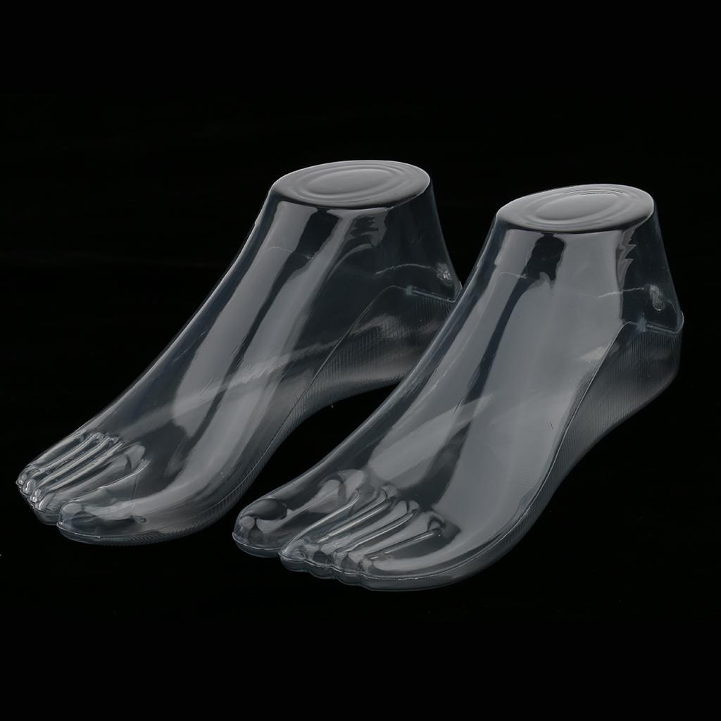Body Jewelry Display Ideas - Female Feet Mannequin Plastic Sock Display