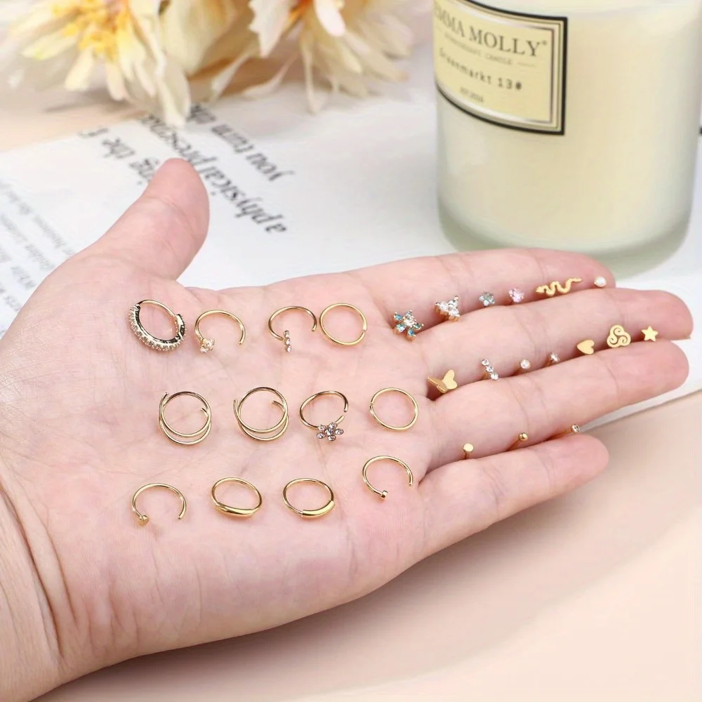 Bobisty 1pc Surgical Steel Nos - огляд і ціна Body Jewellery