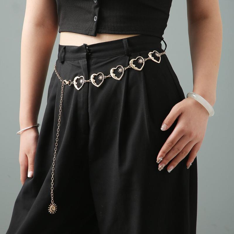Women Thin Metal Waist Chain M - огляд і ціна Body Jewelry Dress