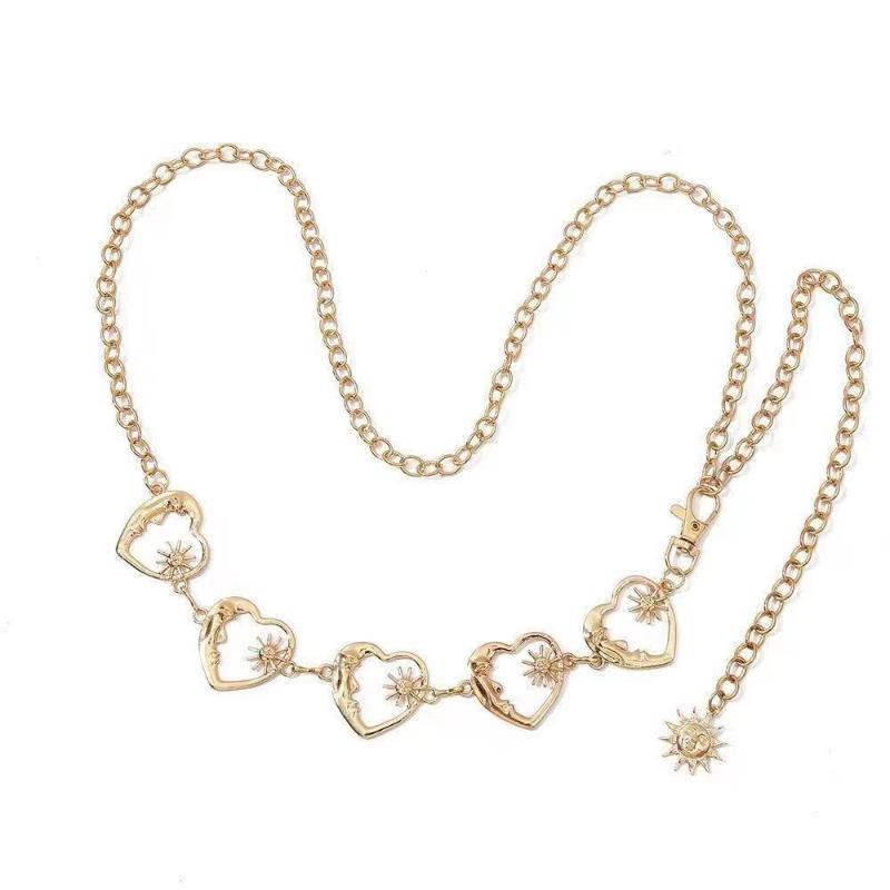 Women Thin Metal Waist Chain M - огляд і ціна Body Jewelry Dress