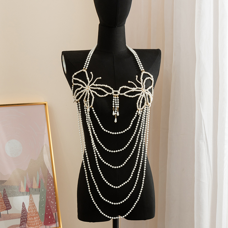 Pearl Dress Chain Fashion Simp - огляд і ціна Body Jewelry Dress