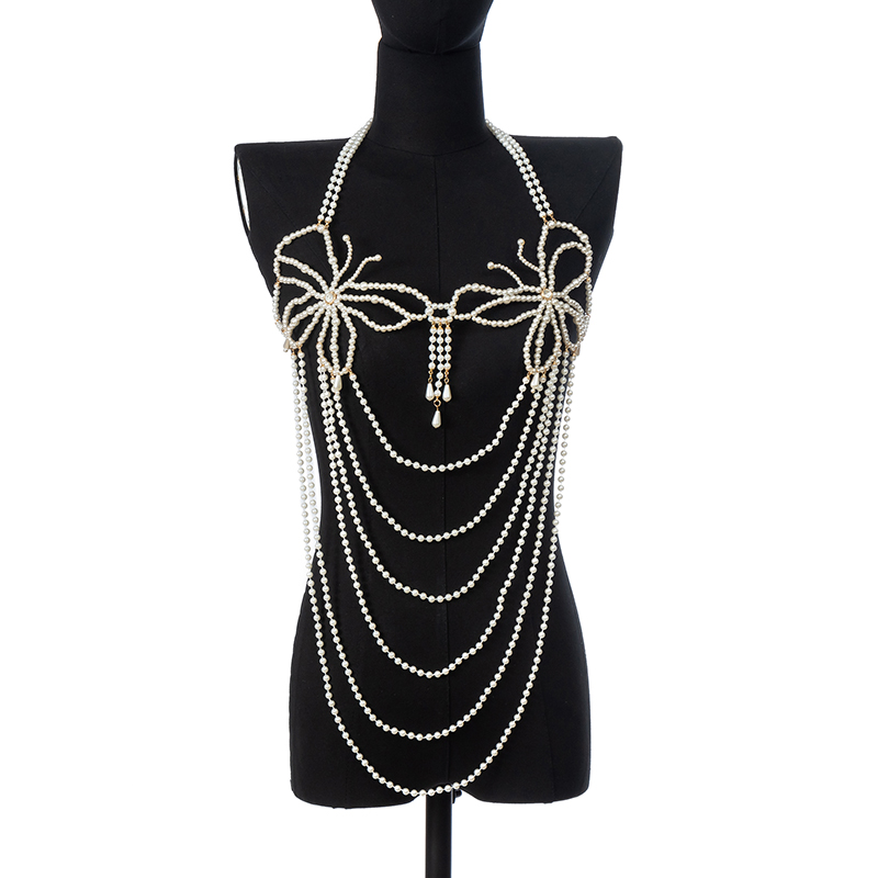 Pearl Dress Chain Fashion Simp - огляд і ціна Body Jewelry Dress