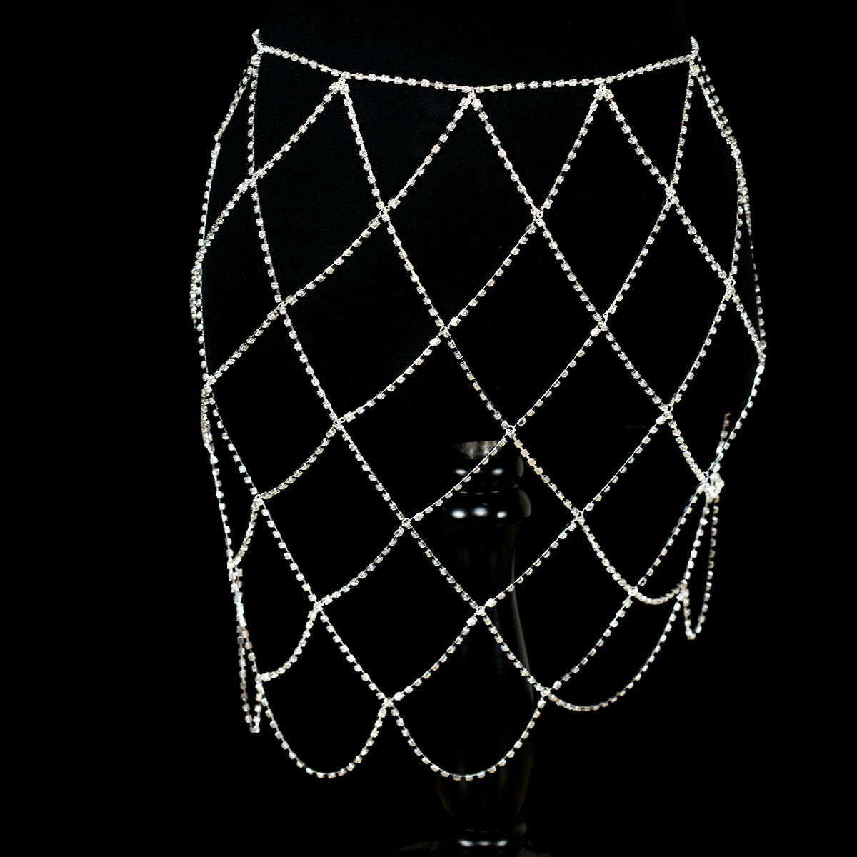 Outdoor Beach  Ladies Sexy Rhi - огляд і ціна Body Jewelry Dress