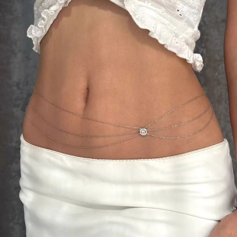 Summer  Hot Metal Waist Chain  - огляд і ціна Body Jewelry Dress