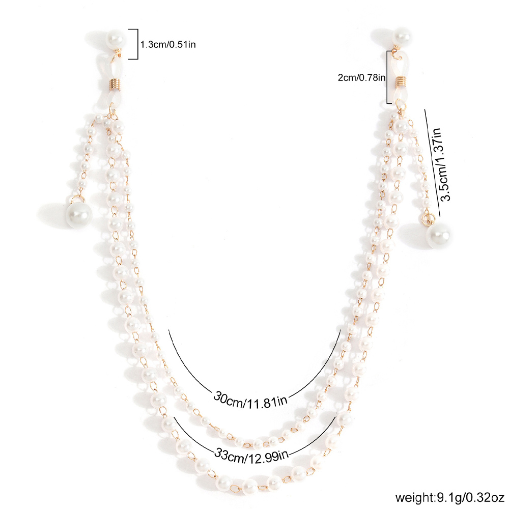 Imitation Pearl Tassel Chest C - огляд і ціна Body Jewelry Nipple Chain