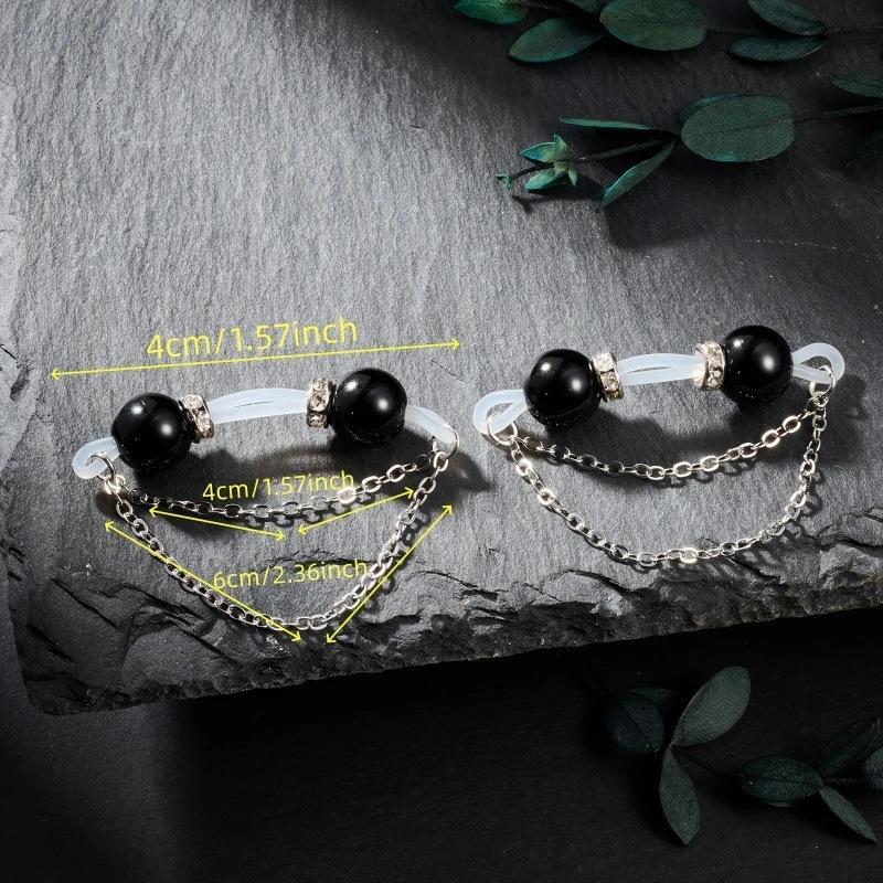 Non Piercing Nipple Clips 2Pcs - огляд і ціна Body Jewelry Nipple Chain