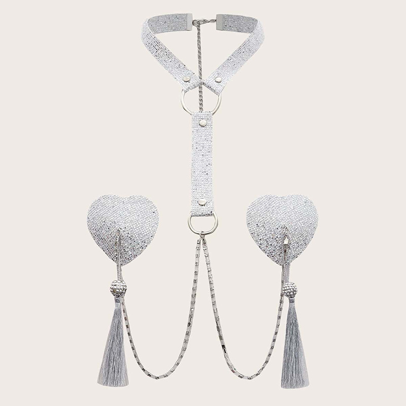 Western Fringe Pasties Chain w - огляд і ціна Body Jewelry Nipple Chain