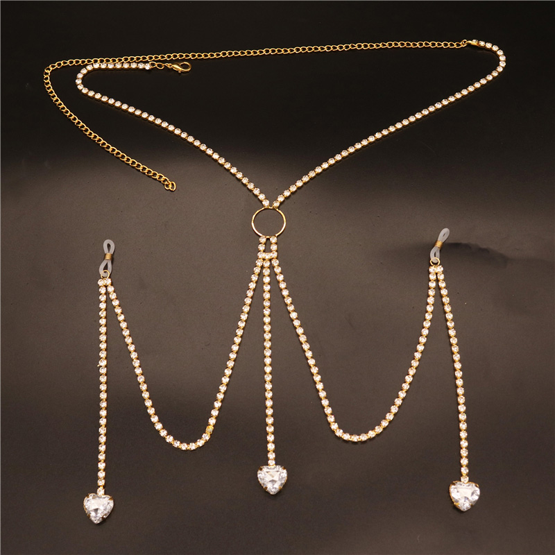 2023 New Fashion White Heart N - огляд і ціна Body Jewelry Nipple Chain