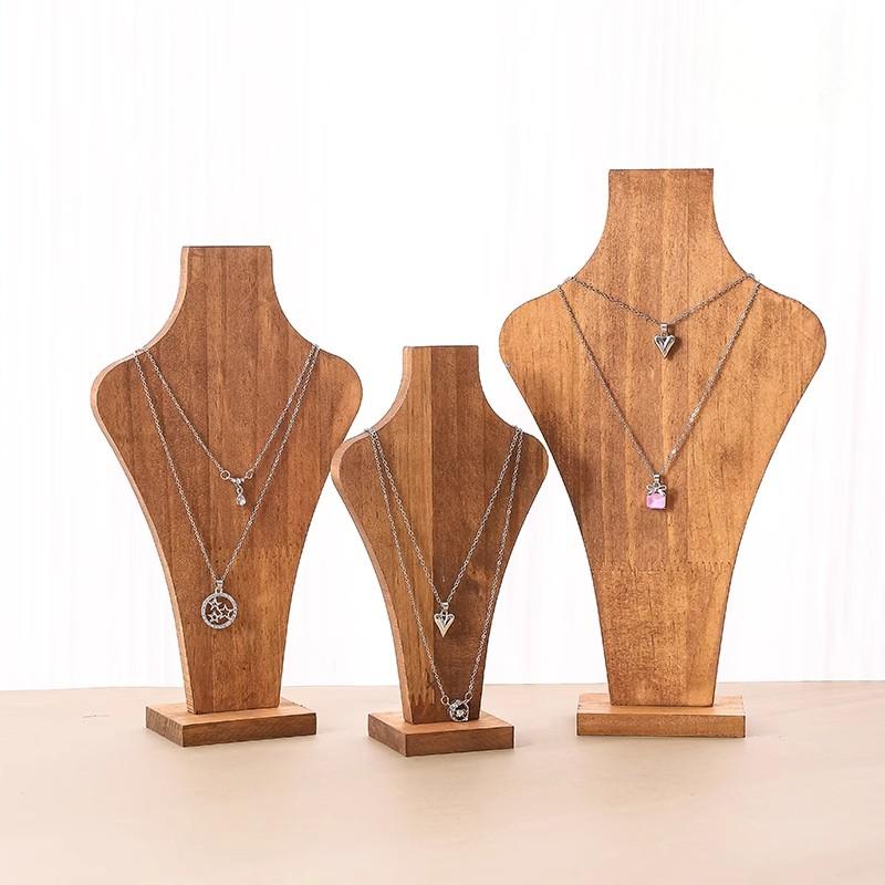 Walnut Wood Detachable Mannequ - огляд і ціна Body Jewelry Display Ideas