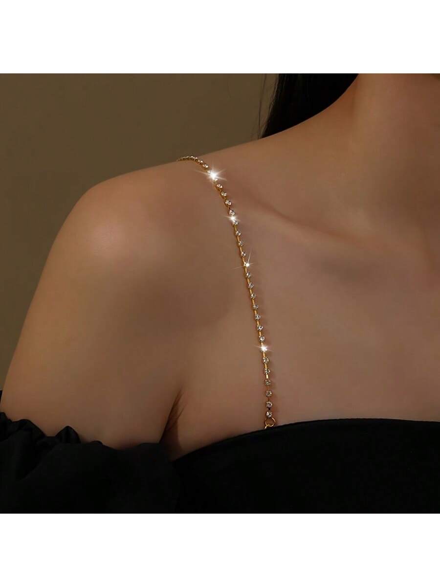 Elegant adjustable rhinestone  - огляд і ціна Body Jewelry Dress