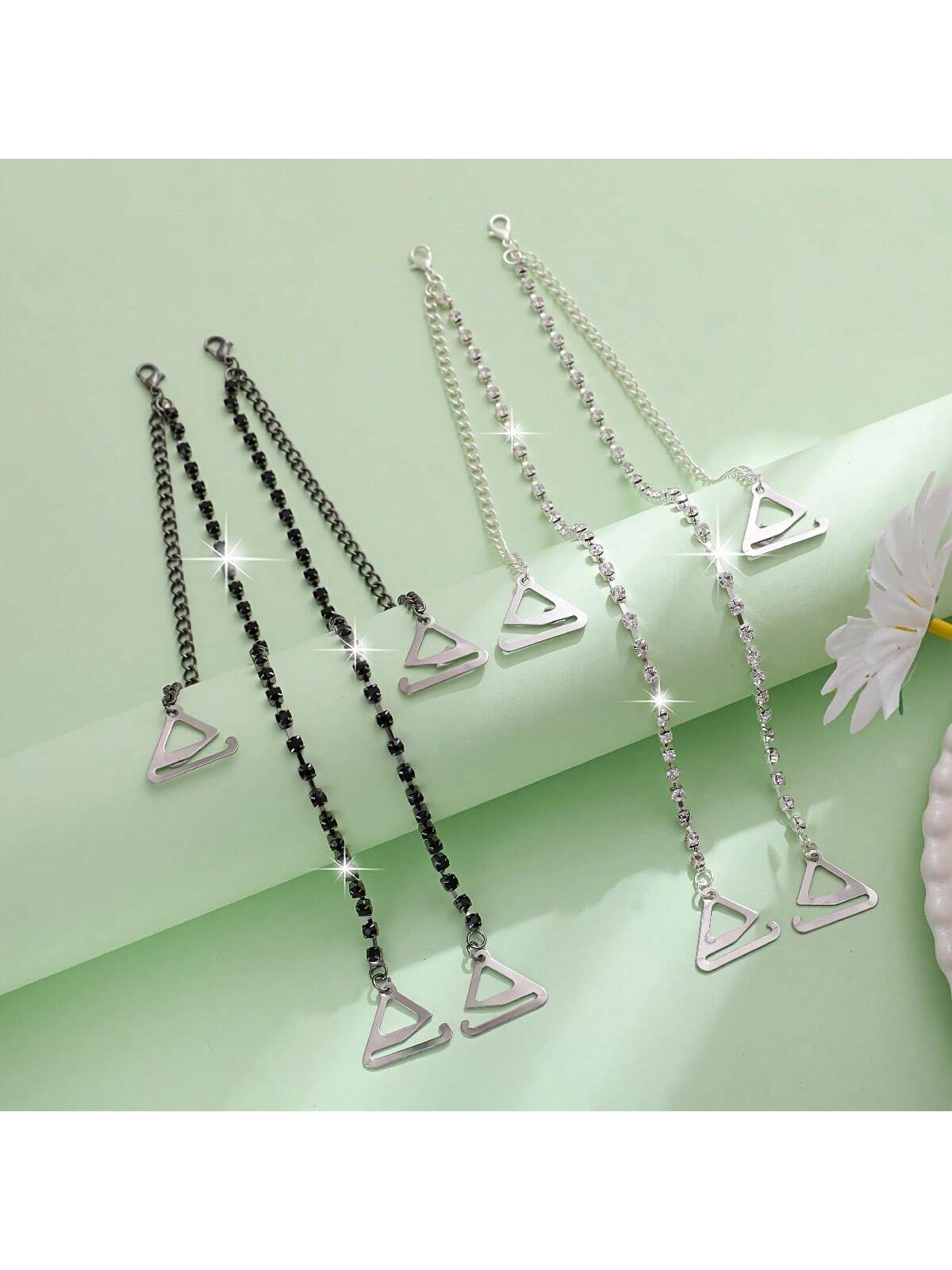 Elegant adjustable rhinestone  - огляд і ціна Body Jewelry Dress