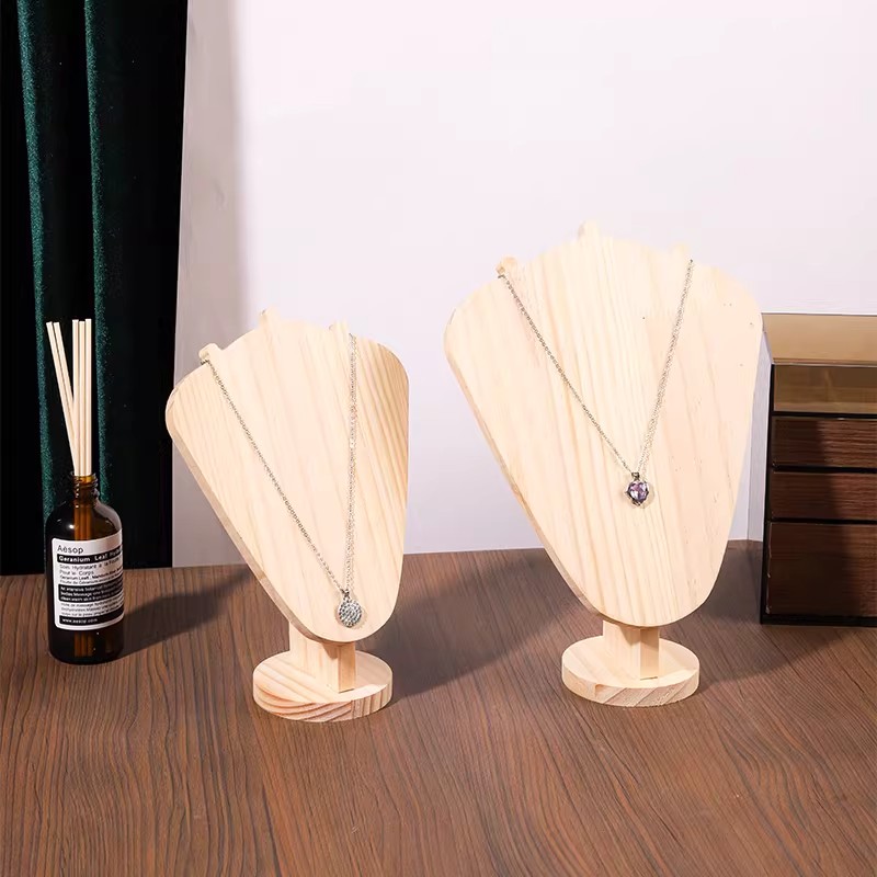 Wood Necklace Display Stand, J - огляд і ціна Body Jewelry Display Ideas