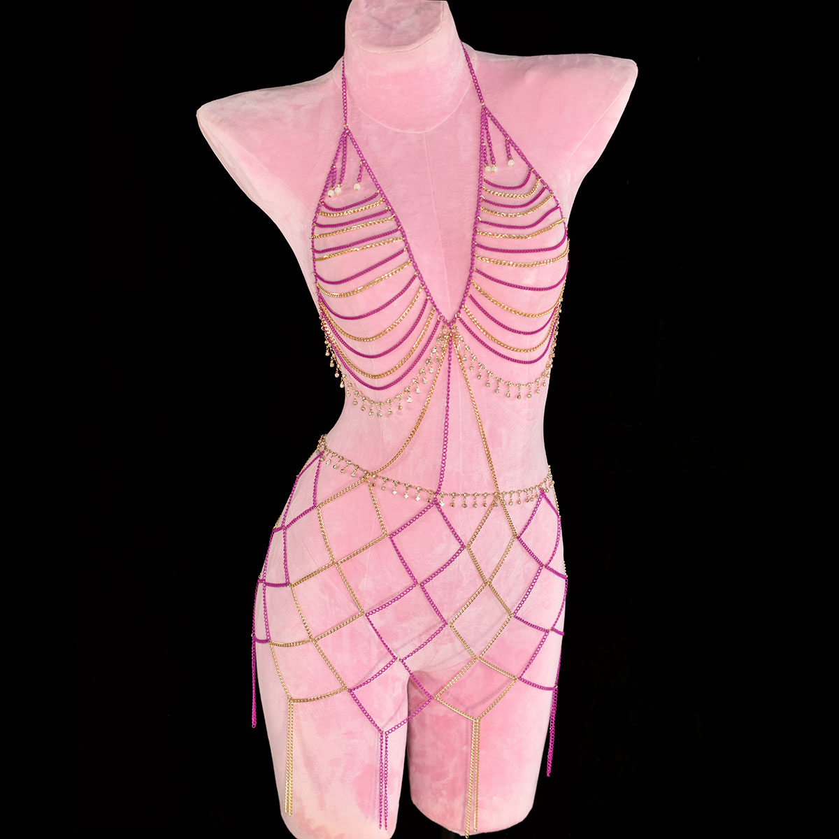 Sexy Fashion Top + Waist Dress - огляд і ціна Body Jewelry Dress