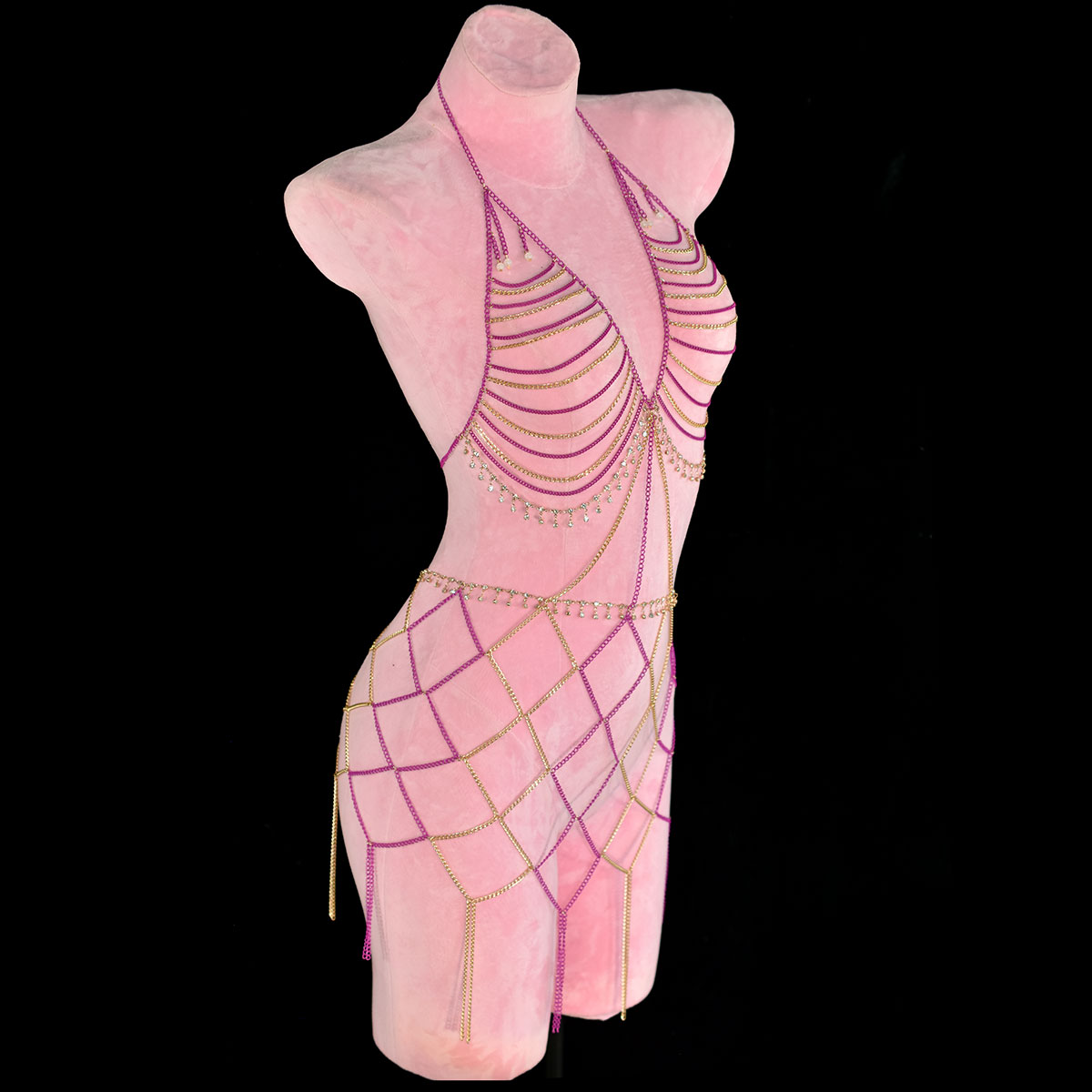 Sexy Fashion Top + Waist Dress - огляд і ціна Body Jewelry Dress