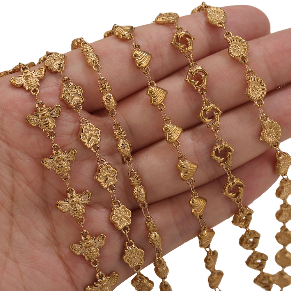 1M PVD Gold Stainless Steel He - огляд і ціна Body Jewellery