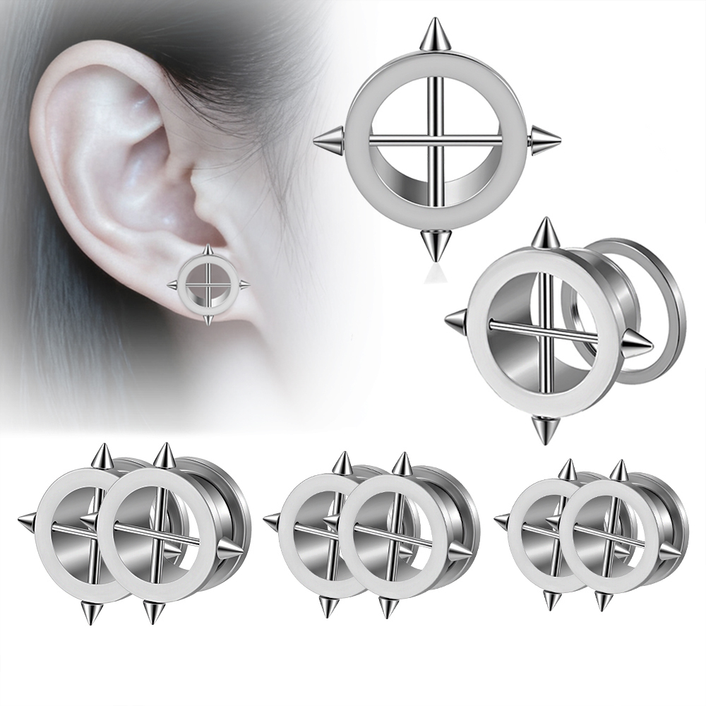 2pcs Tone Cross Arrow Spike 31 - огляд і ціна Body Jewellery