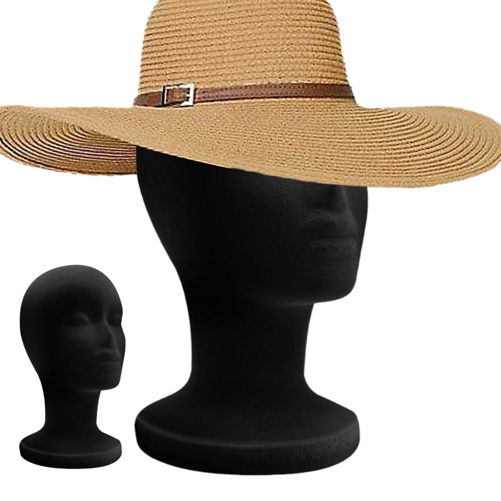 Mannequin Head Foam Black Velv - огляд і ціна Body Jewelry Display Ideas