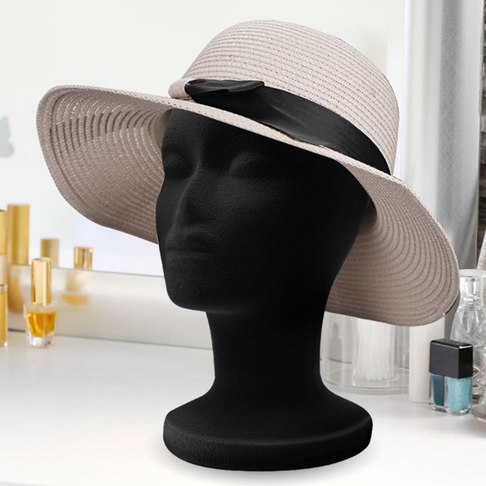 Mannequin Head Foam Black Velv - огляд і ціна Body Jewelry Display Ideas