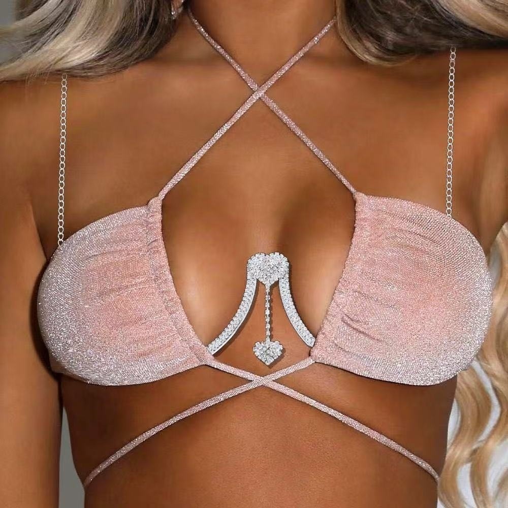 Luxury Heart Chest Support Bod - огляд і ціна Body Jewelry Dress