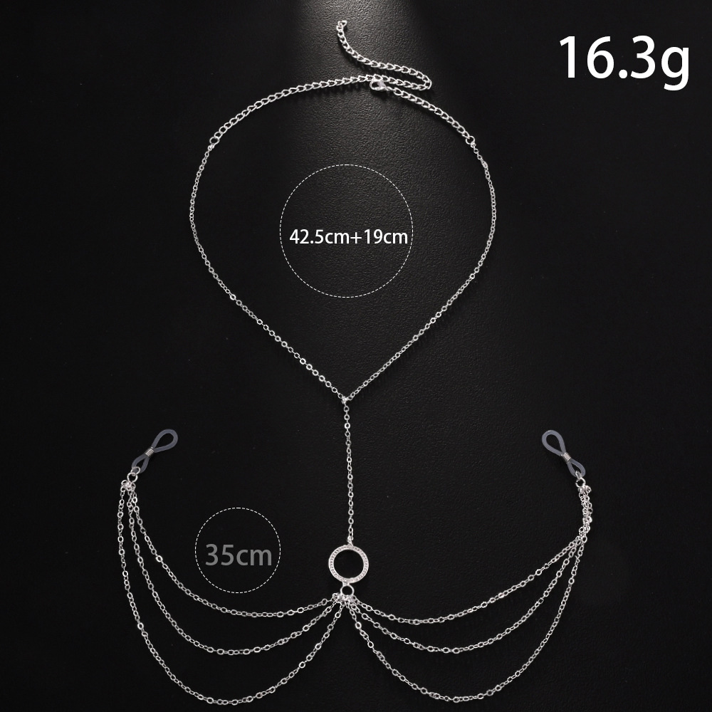 Hollow Round Nipple Chains Non - огляд і ціна Body Jewelry Nipple Chain