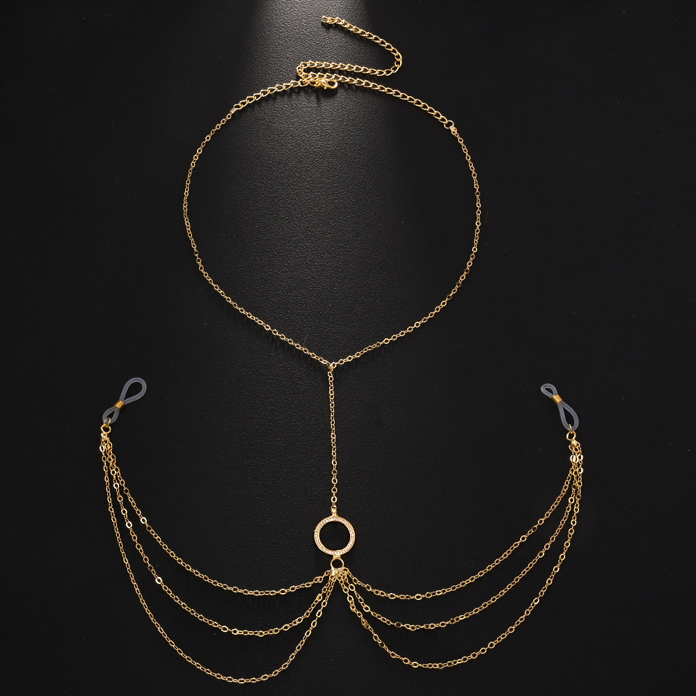 Hollow Round Nipple Chains Non - огляд і ціна Body Jewelry Nipple Chain