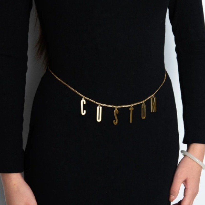 Personalized Custom Name Waist - огляд і ціна Body Jewelry Names