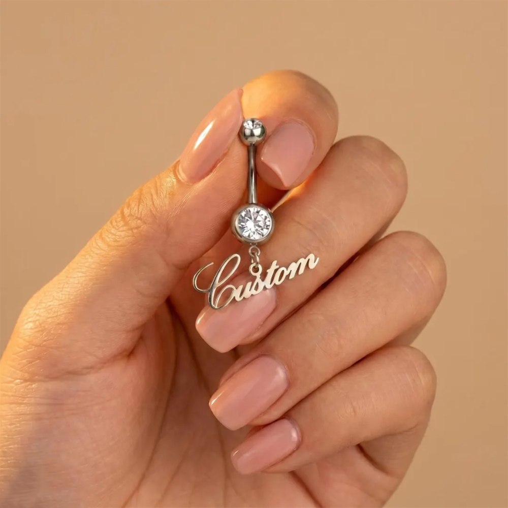 Personalized Zircon Customized - огляд і ціна Body Jewelry Names