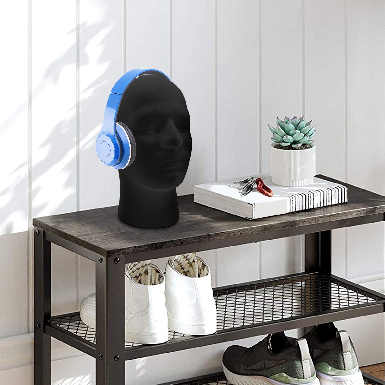 Mannequin Head Foam Black Velv - огляд і ціна Body Jewelry Display Ideas