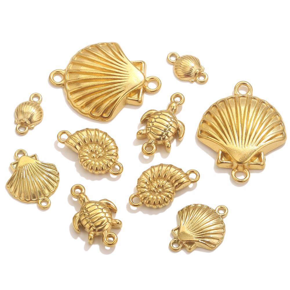 5pcs Stainless Steel Gold Plat - огляд і ціна Body Jewelry Beach