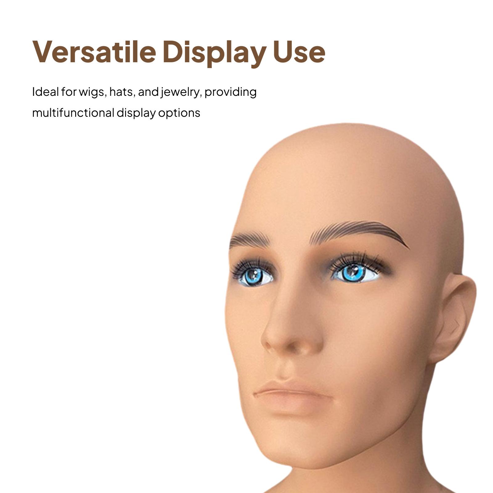 Male Mannequin Head Manikin He - огляд і ціна Body Jewelry Display Ideas