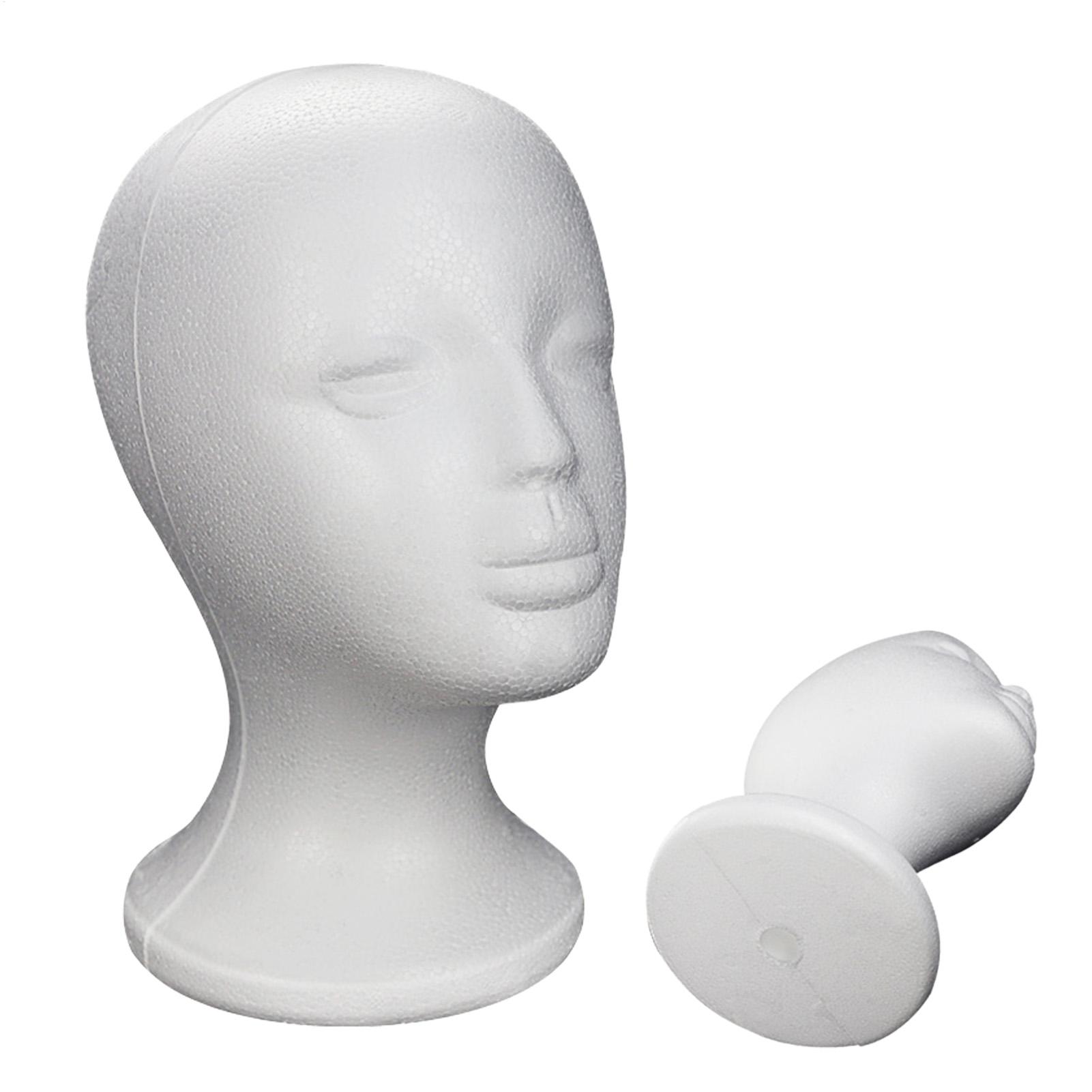 Foam Mannequin Head Female Mod - огляд і ціна Body Jewelry Display Ideas