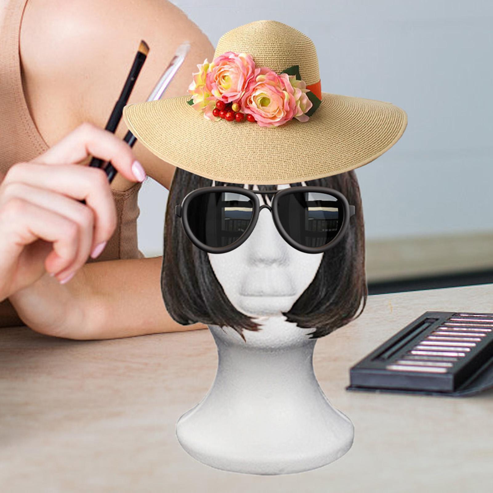 Foam Mannequin Head Female Mod - огляд і ціна Body Jewelry Display Ideas