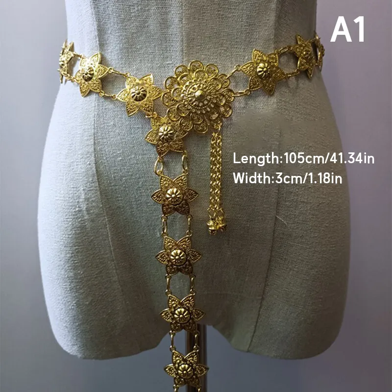1PC Metal Thailand Waist Chain - огляд і ціна Body Jewellery